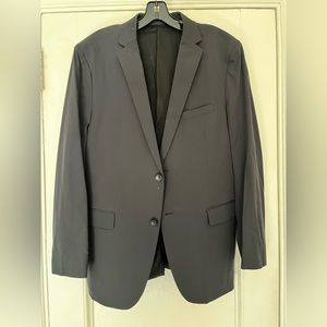 Men’s theory black nylon tech jacket/blazer size 42 R.